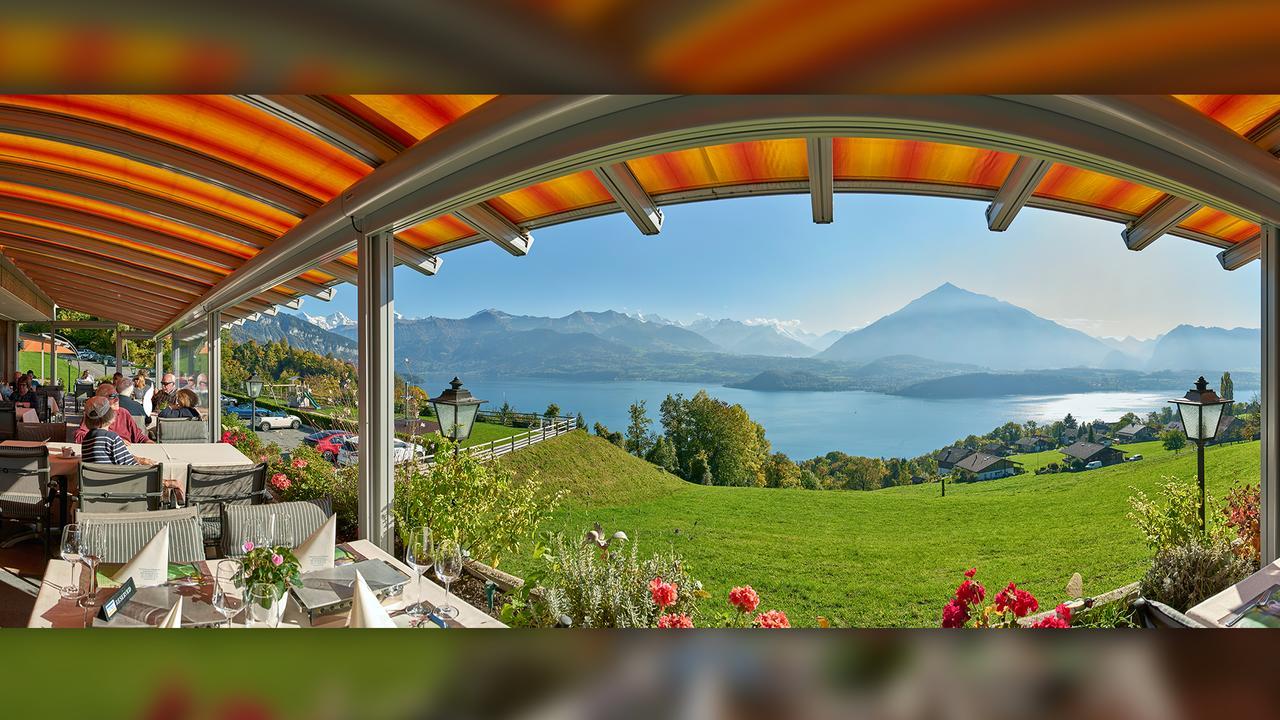 Hotel Restaurant Panorama Тун Екстер'єр фото