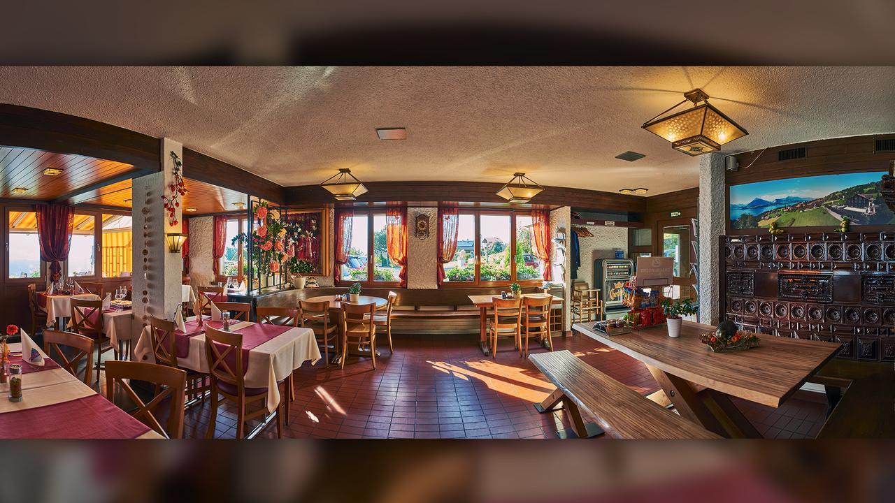 Hotel Restaurant Panorama Тун Екстер'єр фото